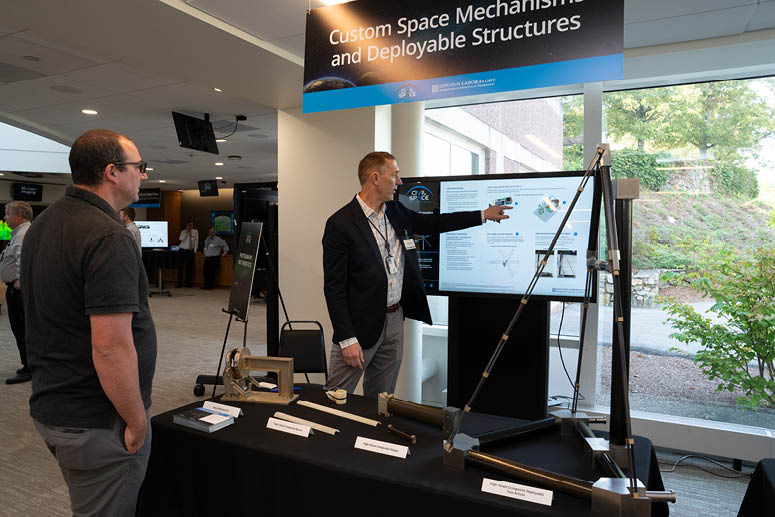 Custom Space Mechanisms and Deployable Structures Exhibit